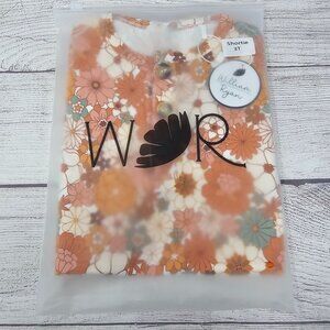 NEW!!! William & Ryan Toddler Girl Bamboo Groovy‎ Floral Zippy Size 3T